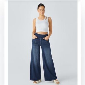 Halara Flex™ High Waisted Pockets
Baggy Wide Leg Washed Casual
